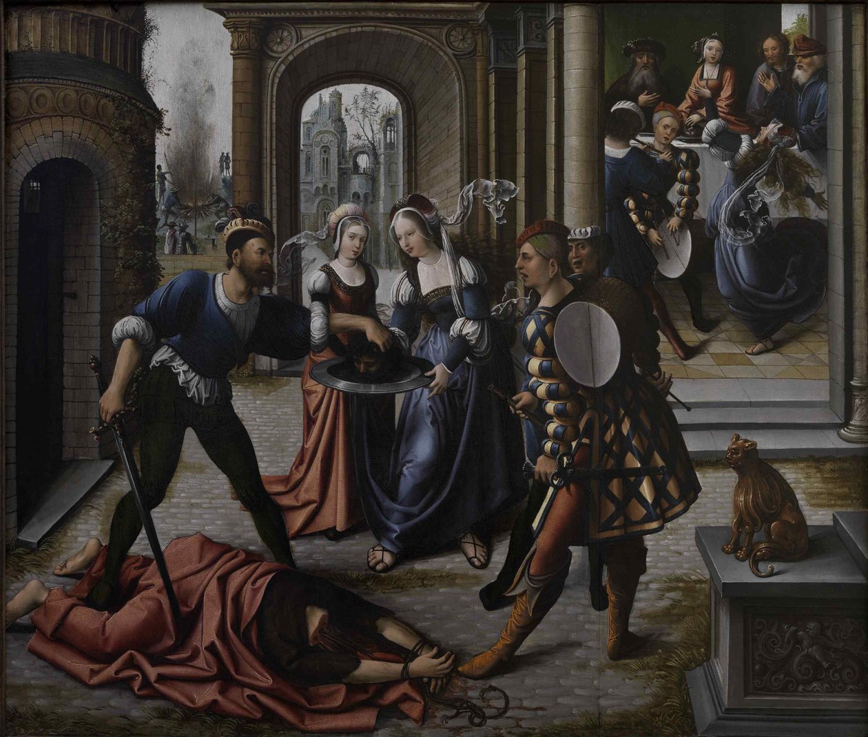 Męczeństwo św. Jana Chrzciciela, ok. 1514. autorstwa Bernard van Orley