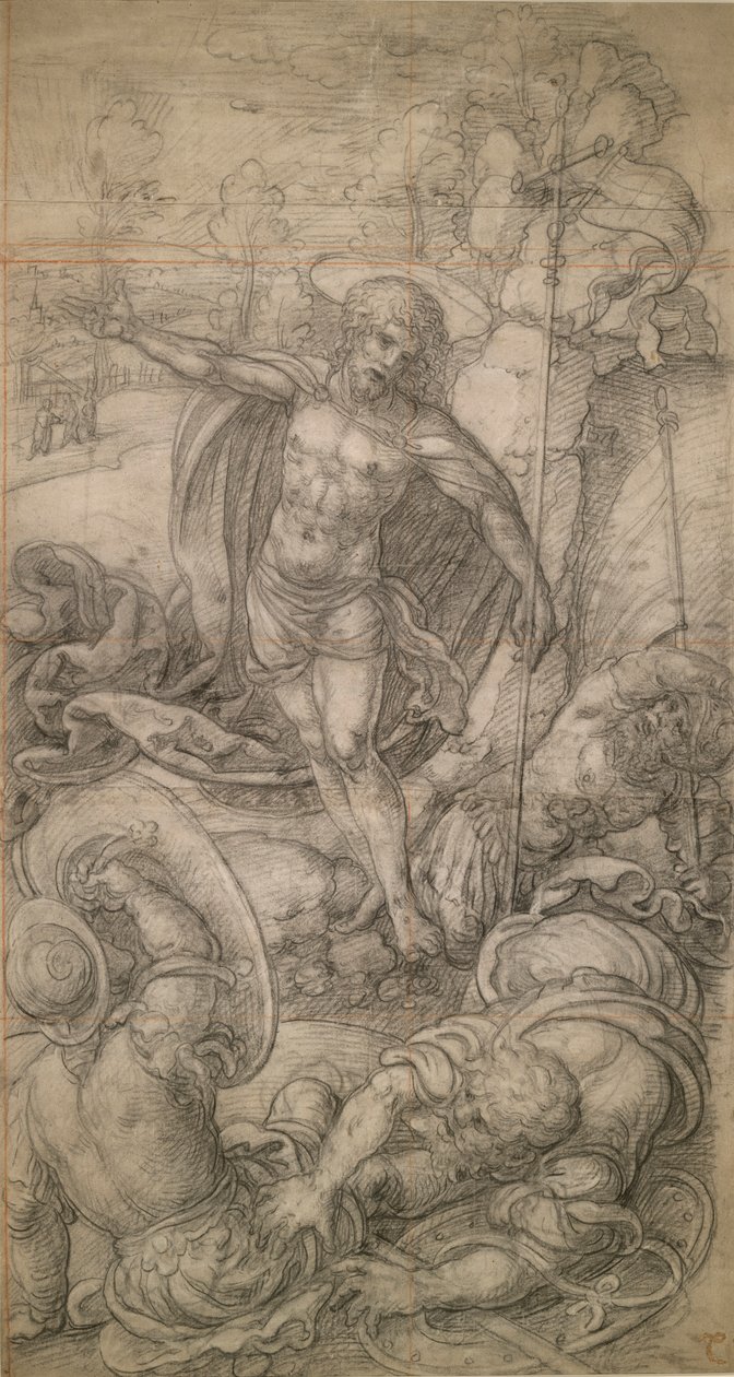 Zmartwychwstanie Chrystusa autorstwa Bernard van Orley