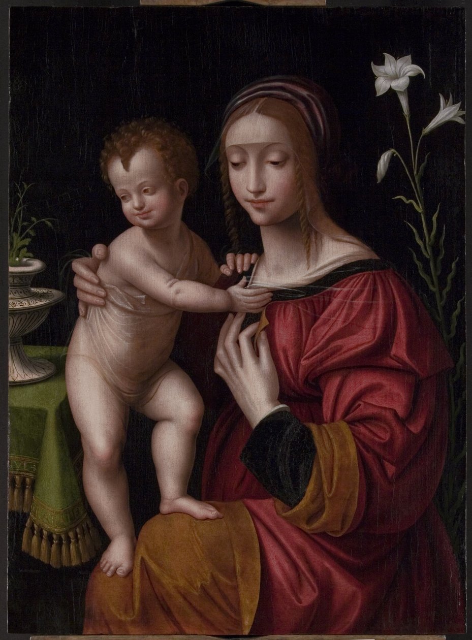 Madonna z Dzieciątkiem autorstwa Bernardino Luini