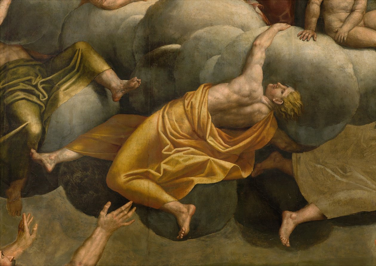 Apsyda, Ołtarz Bernardino Gatti zwany Il Sojaro, uzupełniony przez Giovanniego Battistę Trottiego, zwany IL Malosso, Wniebowzięcie Najświętszej Maryi Panny autorstwa Bernardino Gatti
