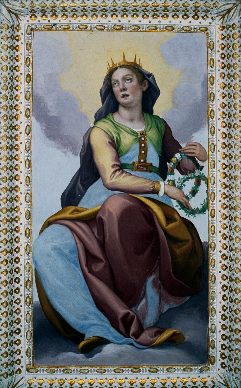 Alegoria Bernardino Barbatelli (tzw. Pocetti autorstwa Bernardino Barbatelli Poccetti