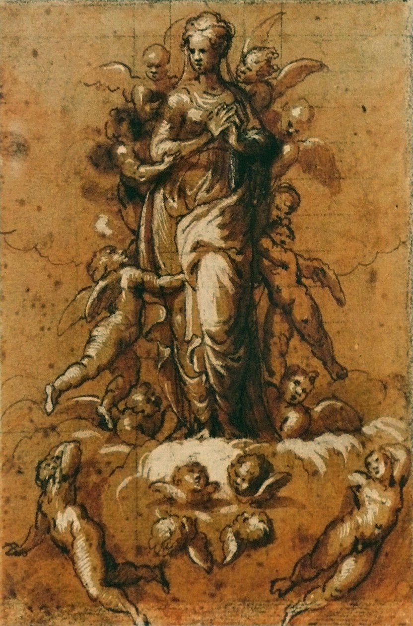Niepokalane Poczęcie autorstwa Bernardino Campi