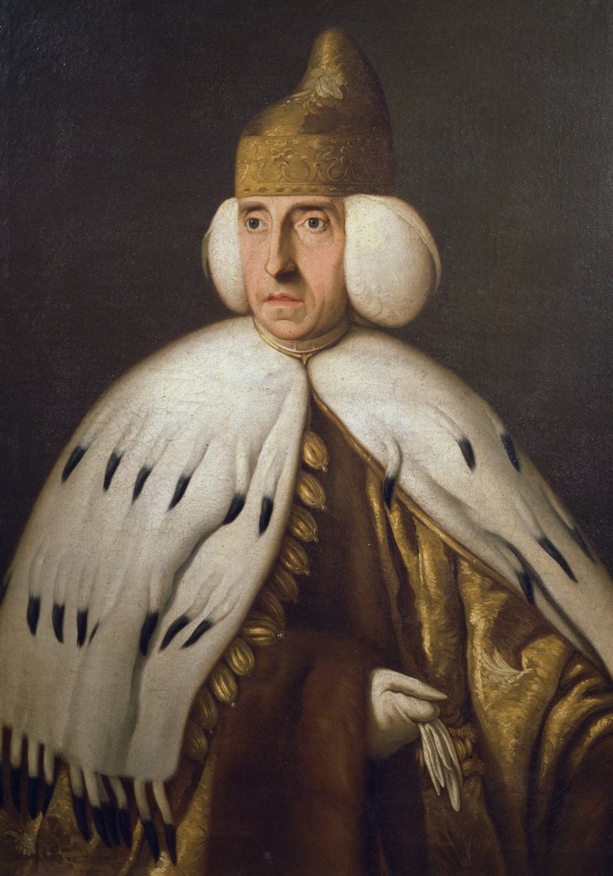Portret doża Ludovico Manina (1725-1802), obraz Bernardino Castelli (1750-1810) autorstwa Bernardino Castelli