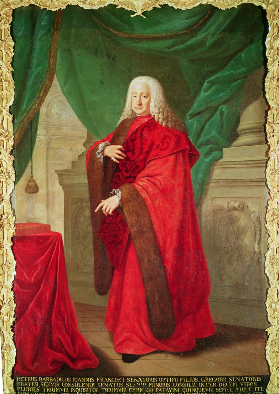 Portret doży Piero Barbarigo autorstwa Bernardino Castelli