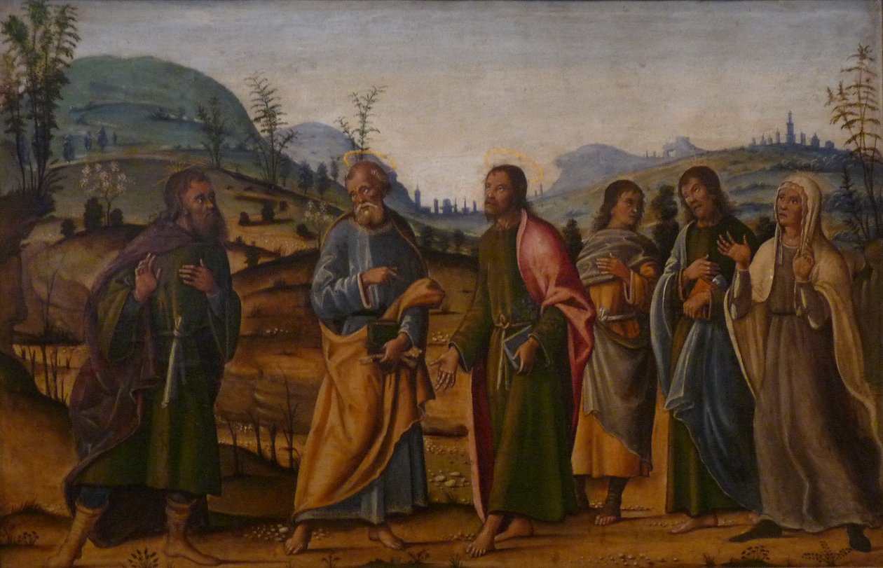 Francuski: Saint Clément połączył się z rodziną autorstwa Bernardino Fungai