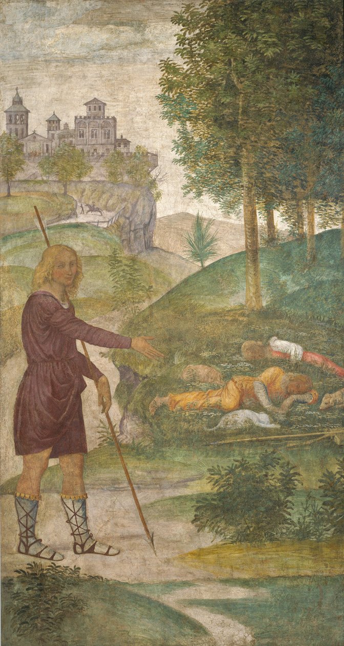 Cefalus i nimfy autorstwa Bernardino Luini