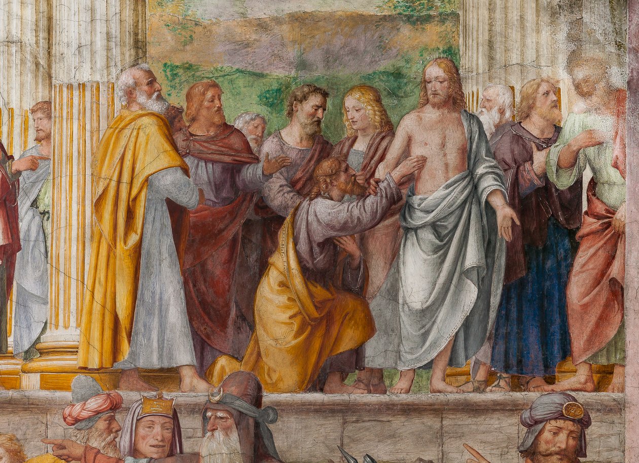 Szczegóły Męki i Ukrzyżowania Chrystusa autorstwa Bernardino Luini