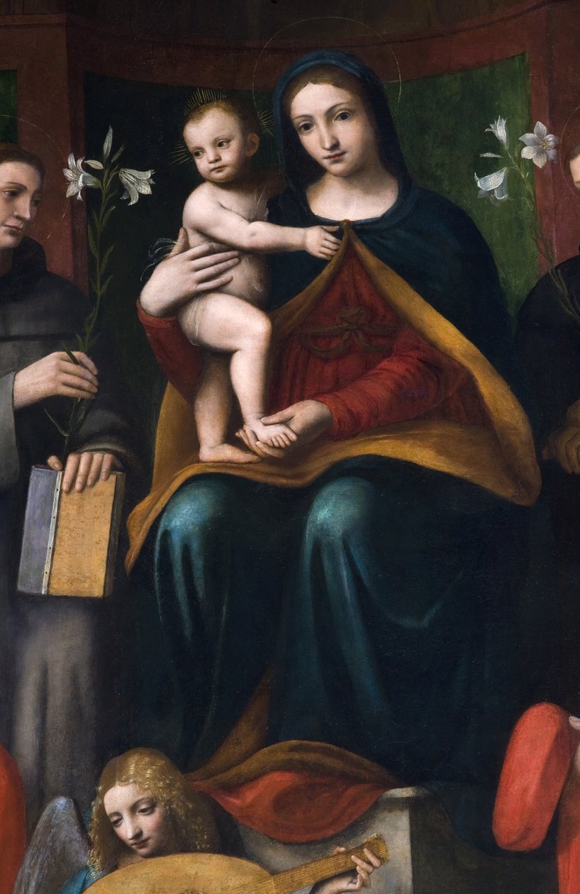 Święta Chonversion, kilka raimondi, 1-6 autorstwa Bernardino Luini