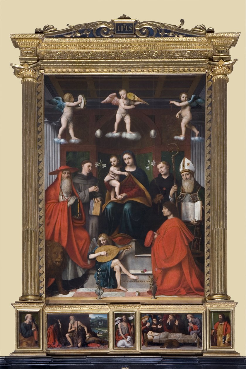 Święta Chonversion, kilka raimondi, 1-6 autorstwa Bernardino Luini