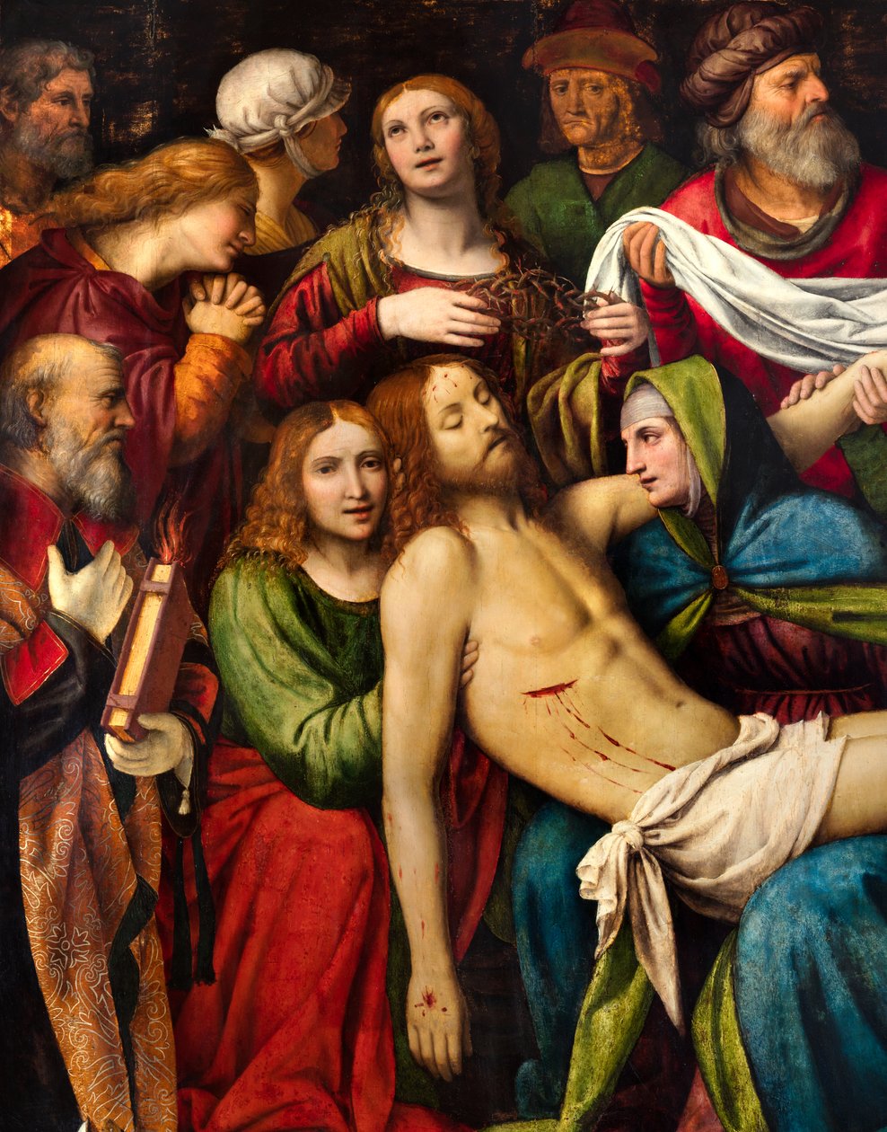Mediolan, kościół San Giorgio al Palazzo, Bernardino Luini, osadnictwo autorstwa Bernardino Luini