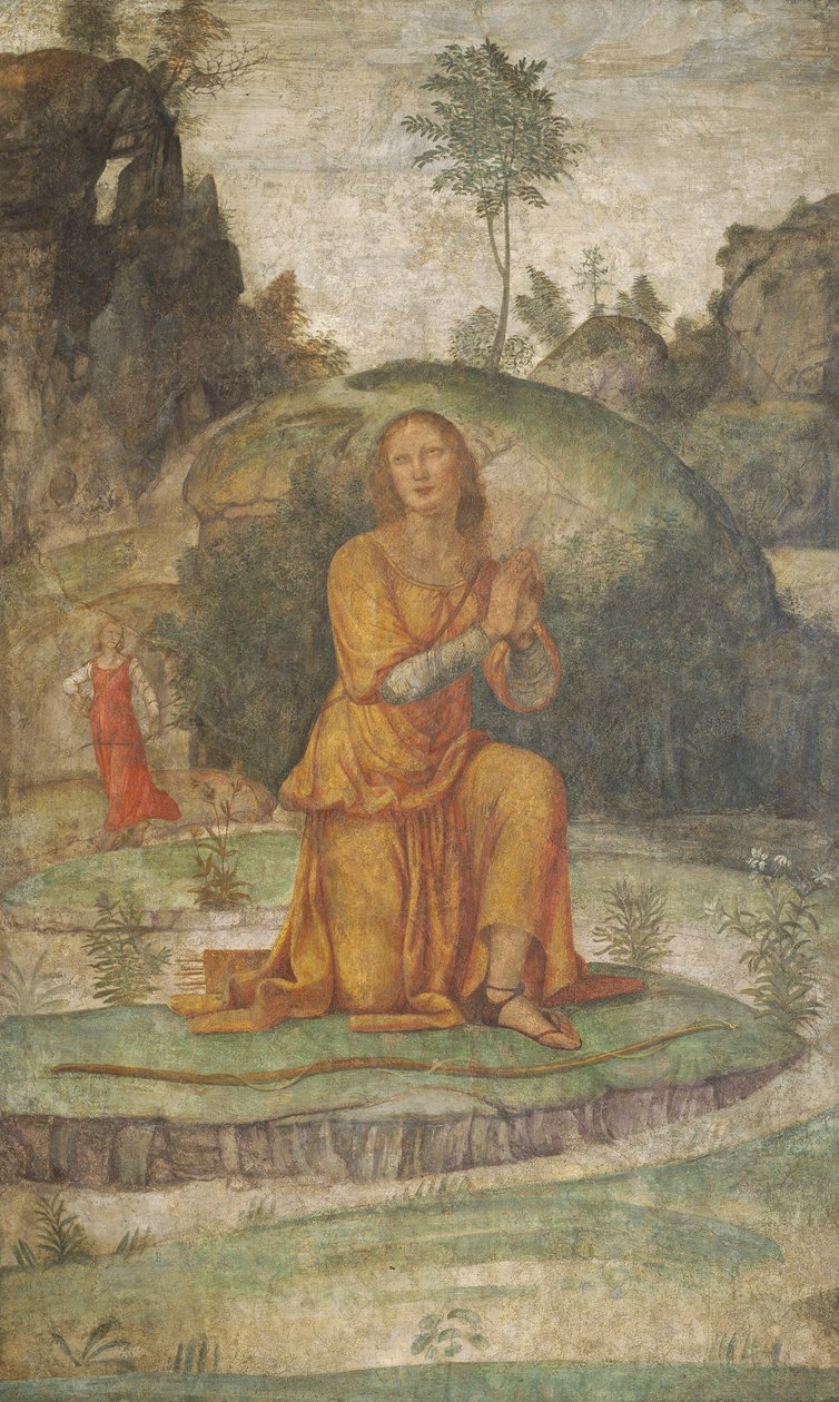 Modlitwa Procrisa do Diany autorstwa Bernardino Luini