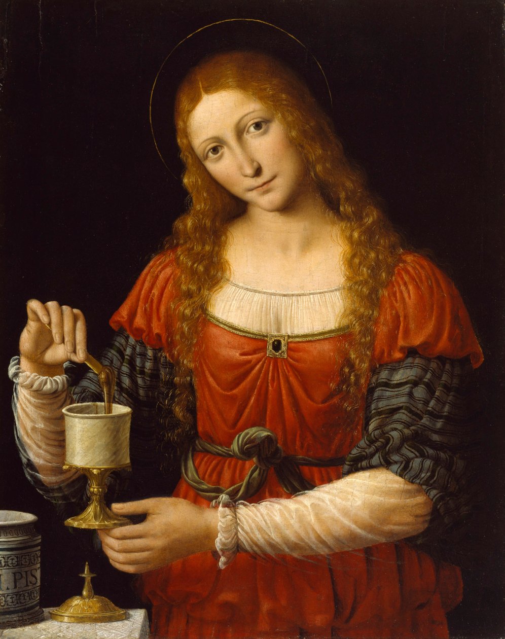 Św. Maria Magdalena, ok.1524 autorstwa Bernardino Luini