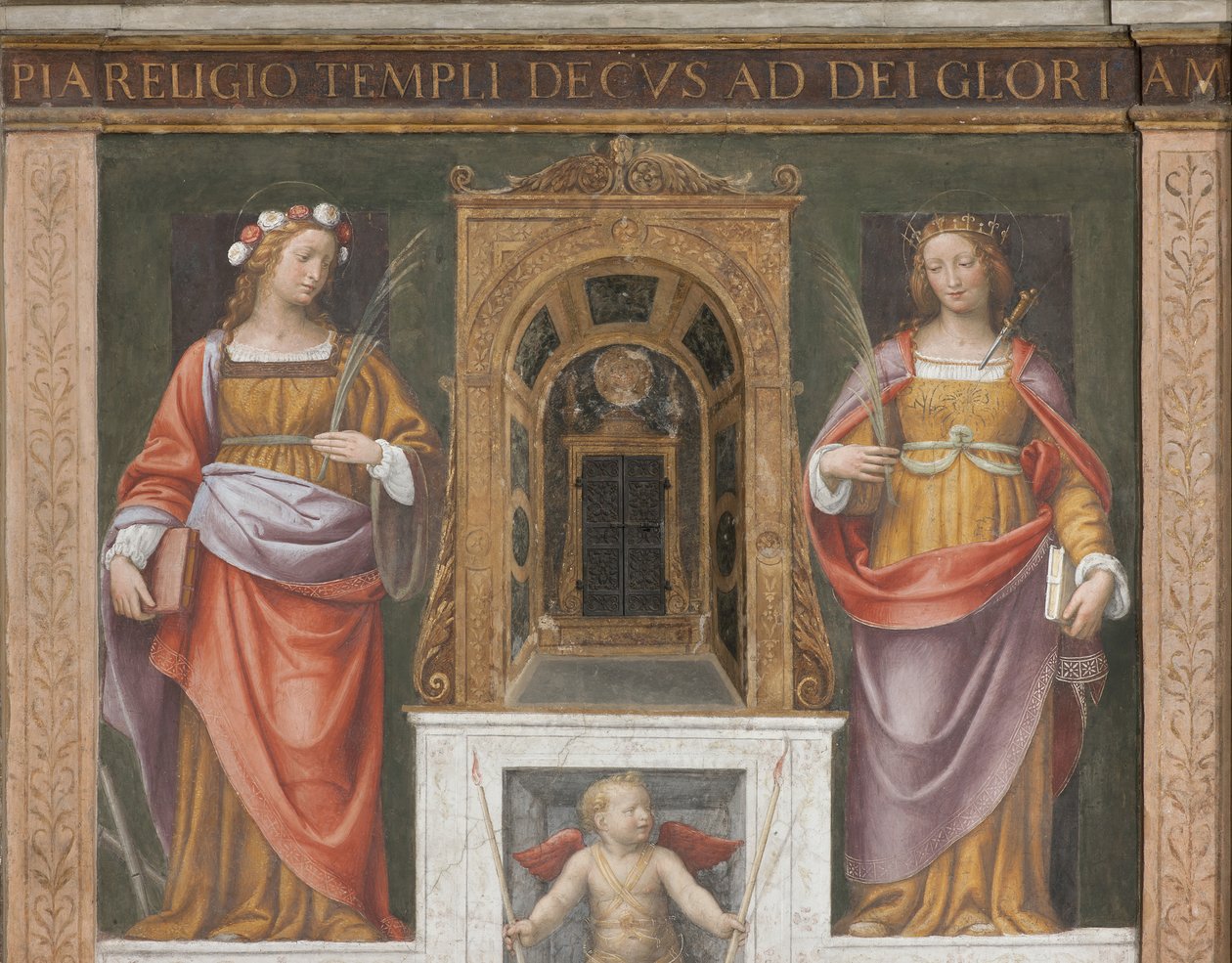 Święta Rosa i Święta Giustyna autorstwa Bernardino Luini