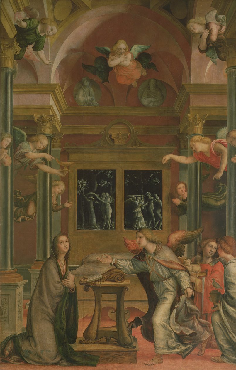 Zwiastowanie autorstwa Bernardino Luini