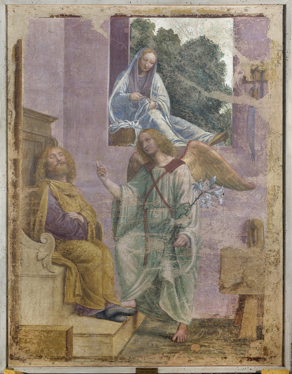 Sen św. Józefa autorstwa Bernardino Luini