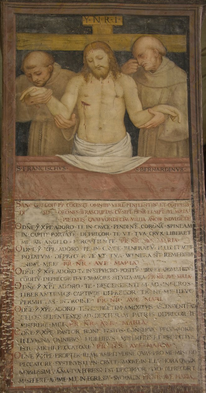 Męka i Ukrzyżowanie Chrystusa, 1529 autorstwa Bernardino Luini