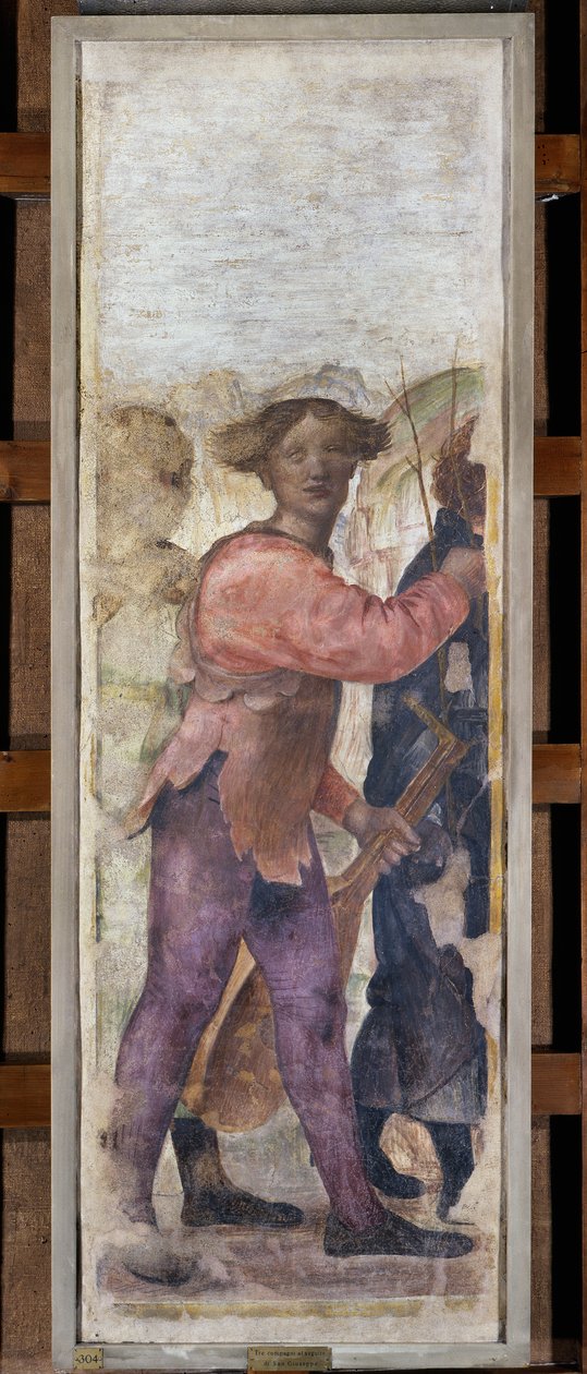 Trzech młodych mężczyzn autorstwa Bernardino Luini