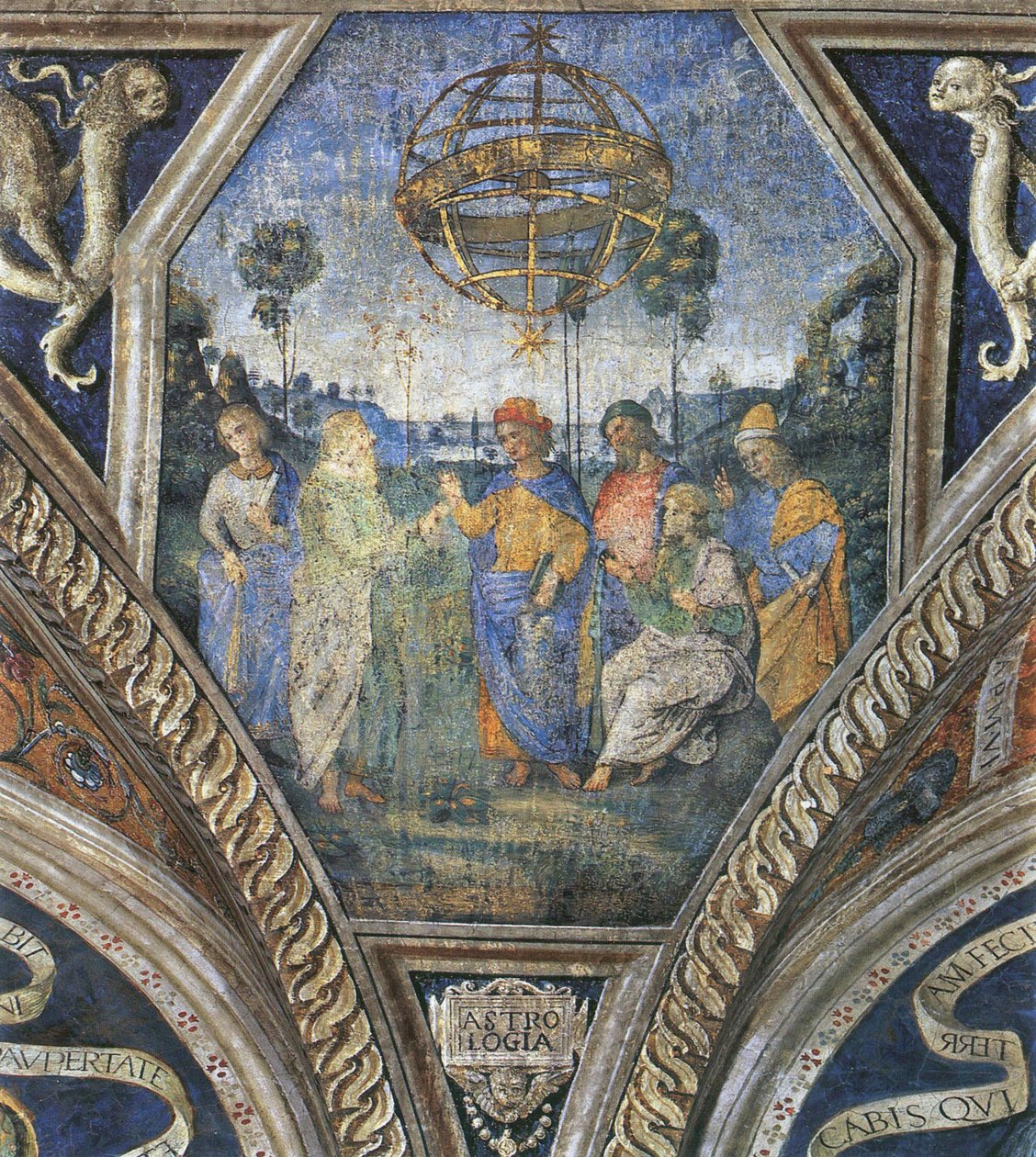 Alegoria astrologii, 1490 autorstwa Bernardino Pinturicchio