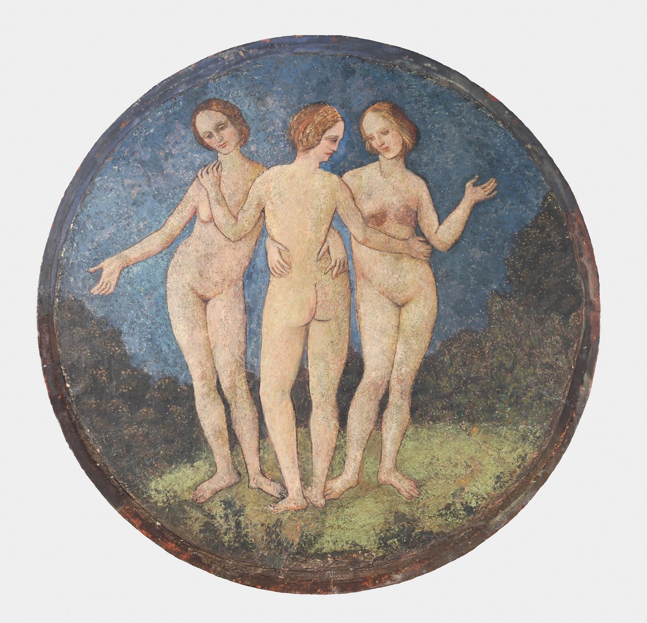 Trzy Gracje, ca. 1509. autorstwa Bernardino Pinturicchio
