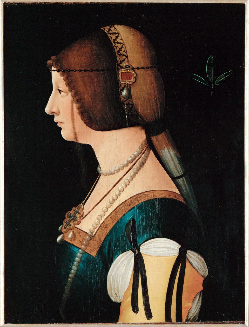Bianca Maria Sforza, druga żona cesarza Maksymiliana I ... autorstwa Bernardino de