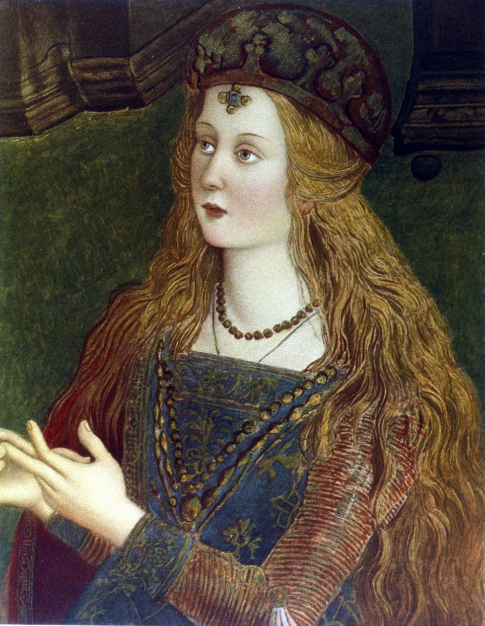 Portret Lukrecji Borgia autorstwa Bernardino di Betto Pinturicchio
