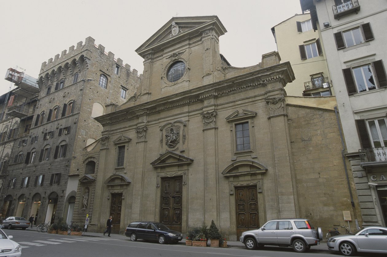 Fasada Santa Trinita, 1593-94 autorstwa Bernardo Buontalenti