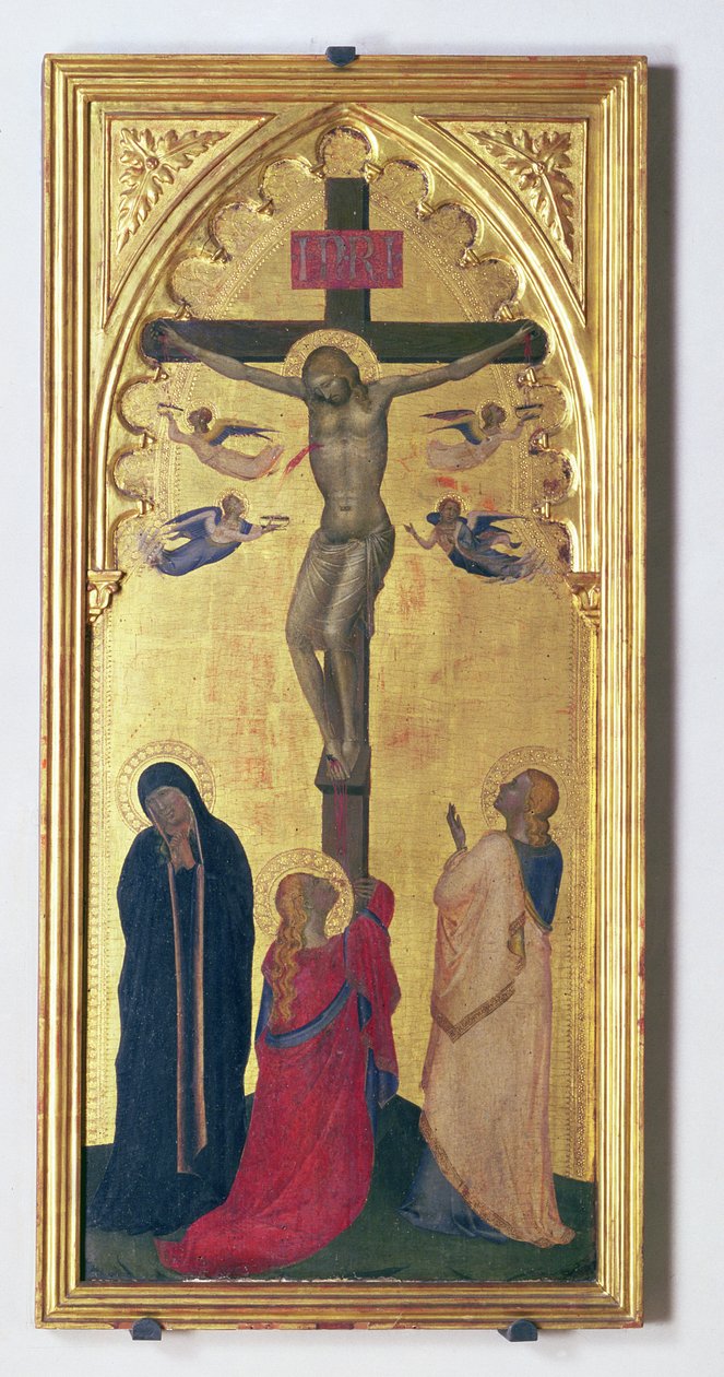 Ukrzyżowanie (tempera na panelu) autorstwa Bernardo Daddi