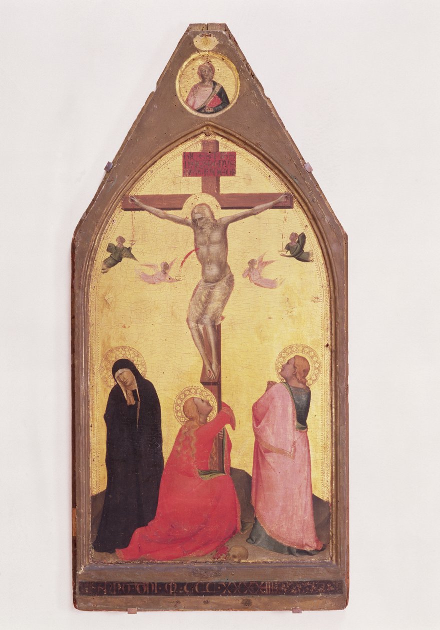 Ukrzyżowanie, 1343 (tempera na desce) autorstwa Bernardo Daddi