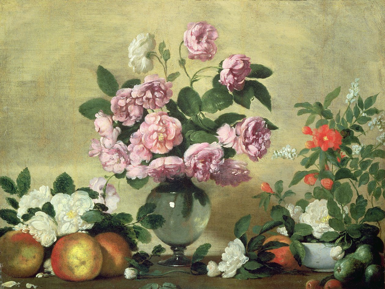 Kwiaty i owoce autorstwa Bernardo Strozzi