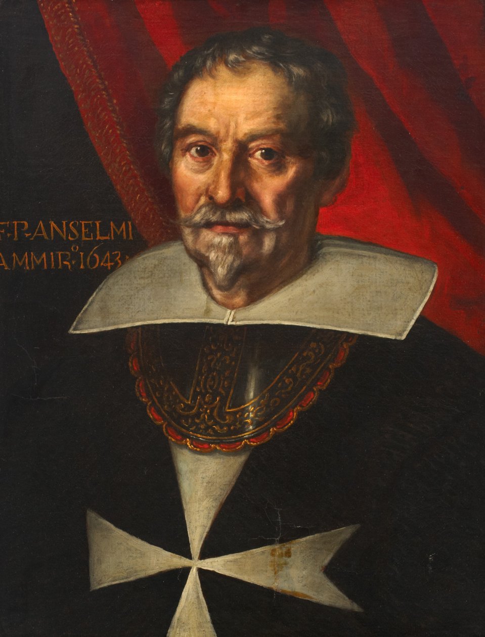 Pietro Anselmi, 1643 autorstwa Bernardo Strozzi
