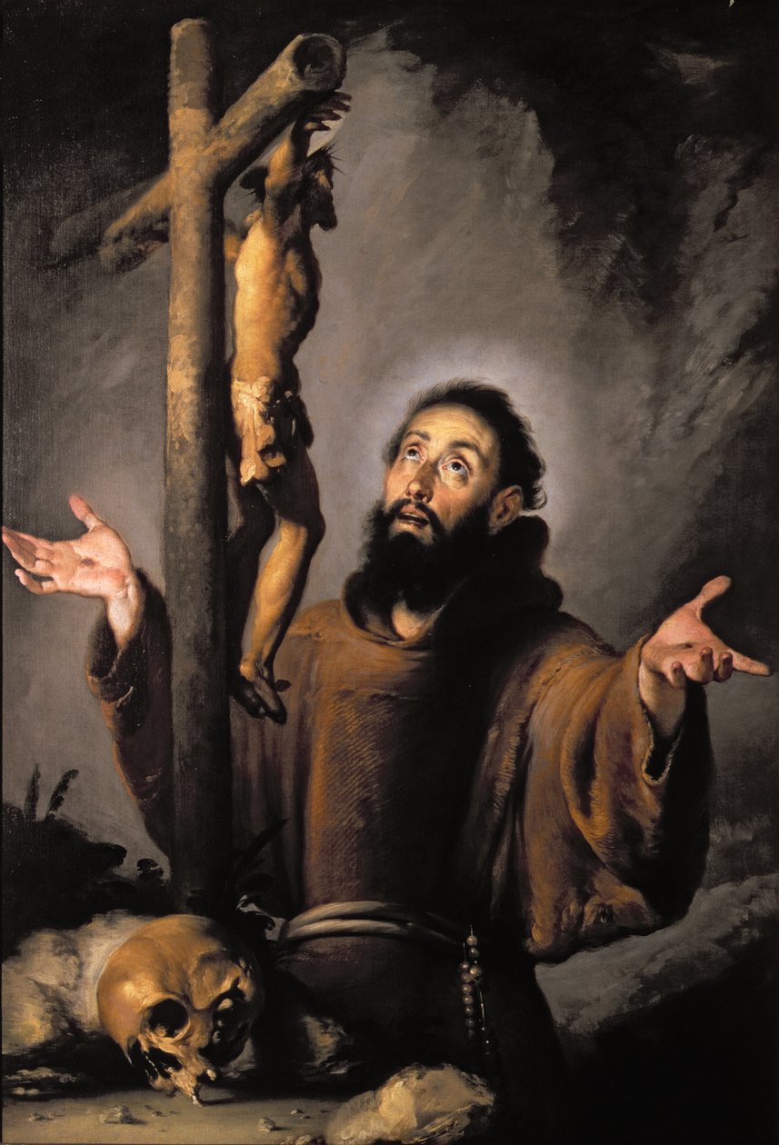 Św. Franciszka autorstwa Bernardo Strozzi