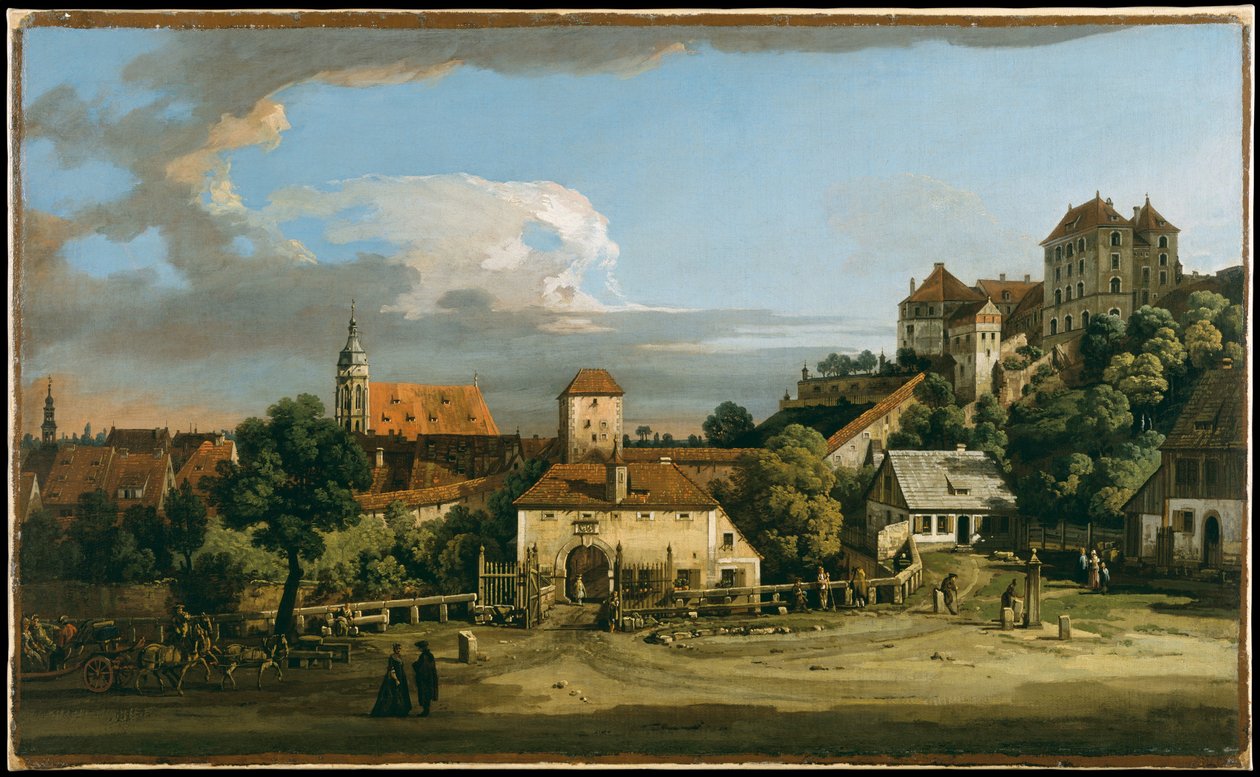 Pirna: Obertor od południa autorstwa Bernardo Bellotto
