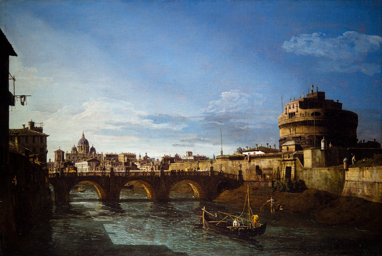 Dwa spojrzenia na Rzym autorstwa Bernardo Bellotto