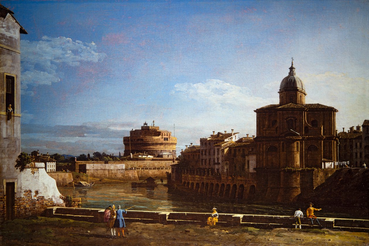 Dwa spojrzenia na Rzym autorstwa Bernardo Bellotto