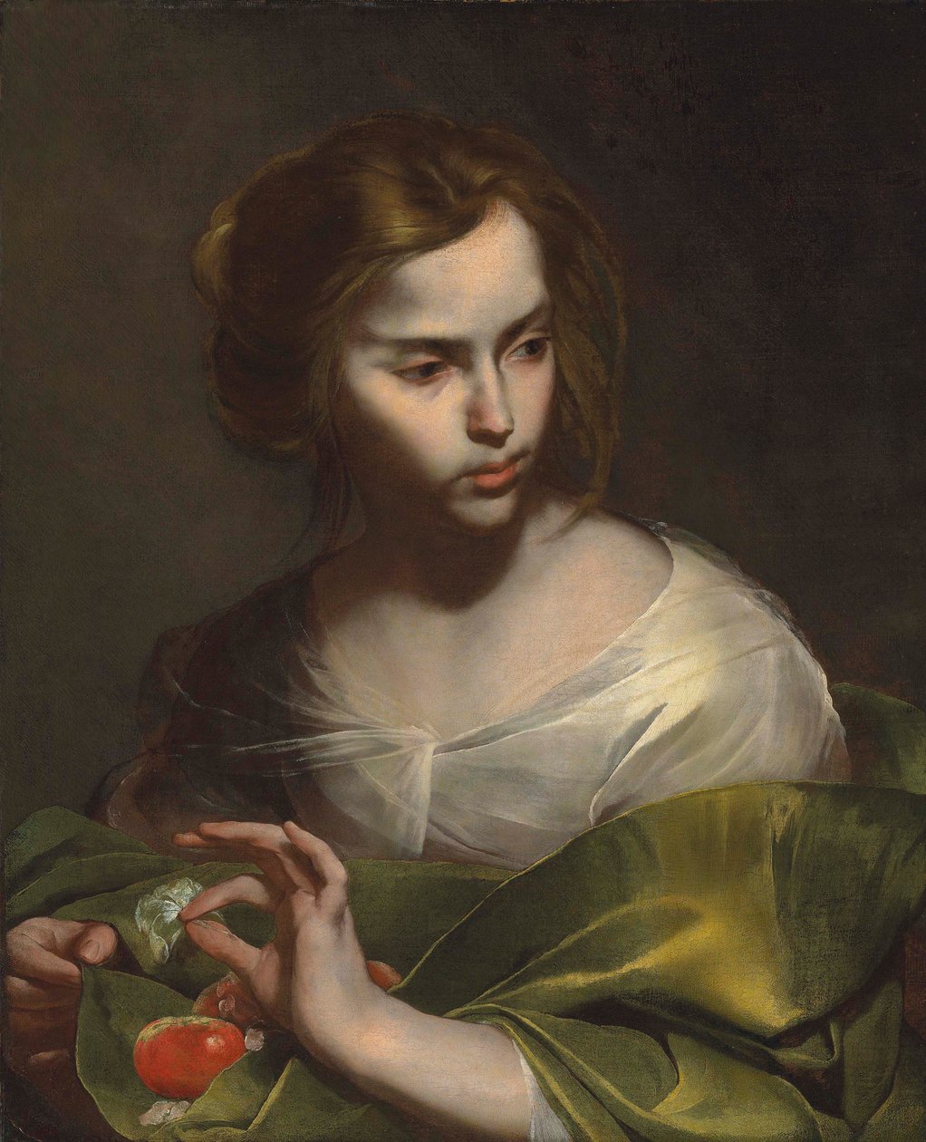 Święta Dorota autorstwa Bernardo Cavallino