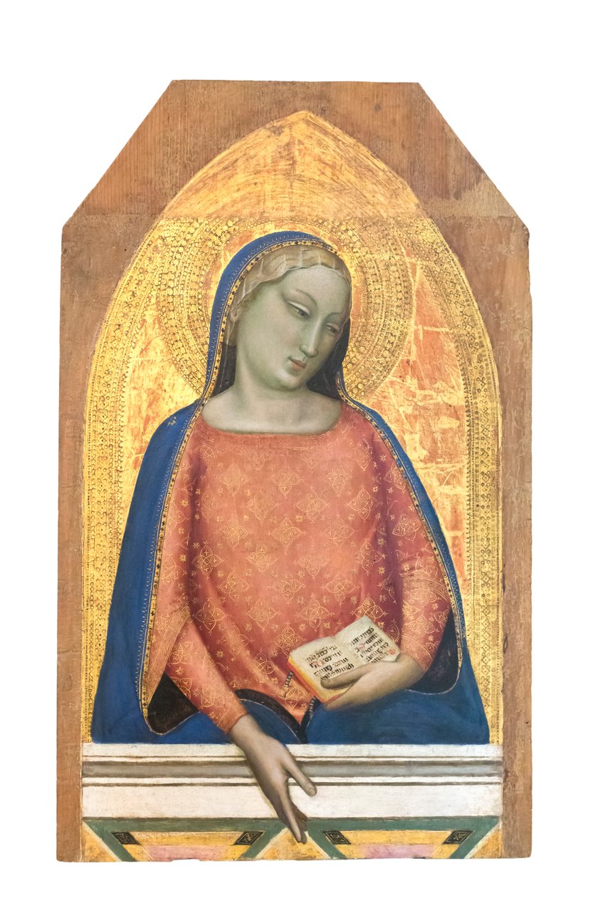 Madonna z Magnificat, ok. 1335-37 autorstwa Bernardo Daddi