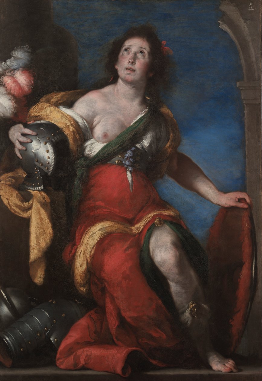 Figura alegoryczna, c. 1636. autorstwa Bernardo Strozzi