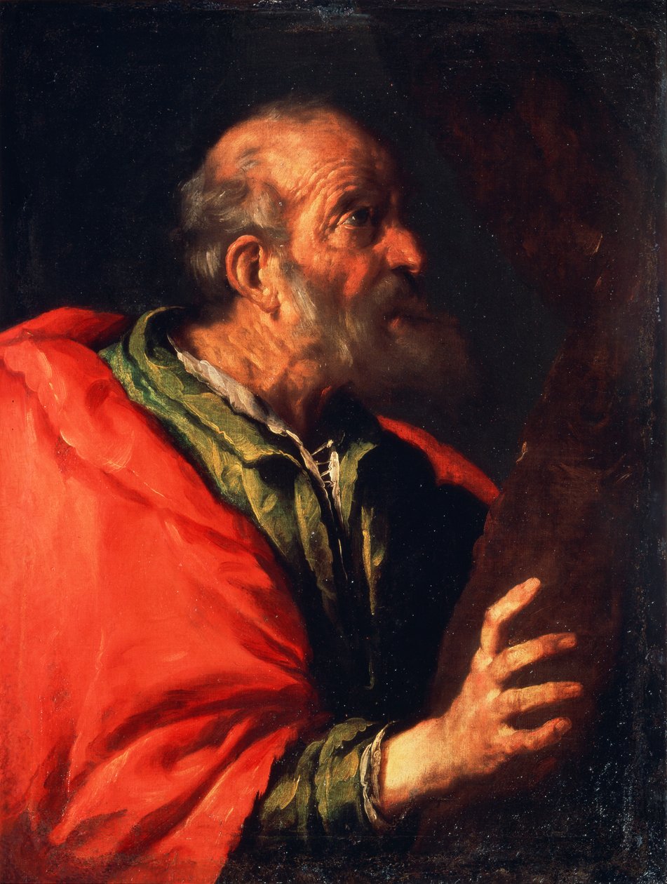 Głowa Starego Człowieka Apostoła Piotra, XVII w. autorstwa Bernardo Strozzi