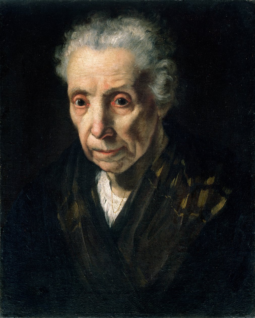 Głowa starej kobiety autorstwa Bernardo Strozzi