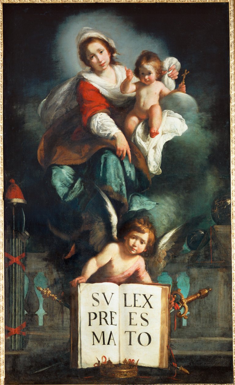 La Madone de la Justice - Madonna Sprawiedliwości ... autorstwa Bernardo Strozzi
