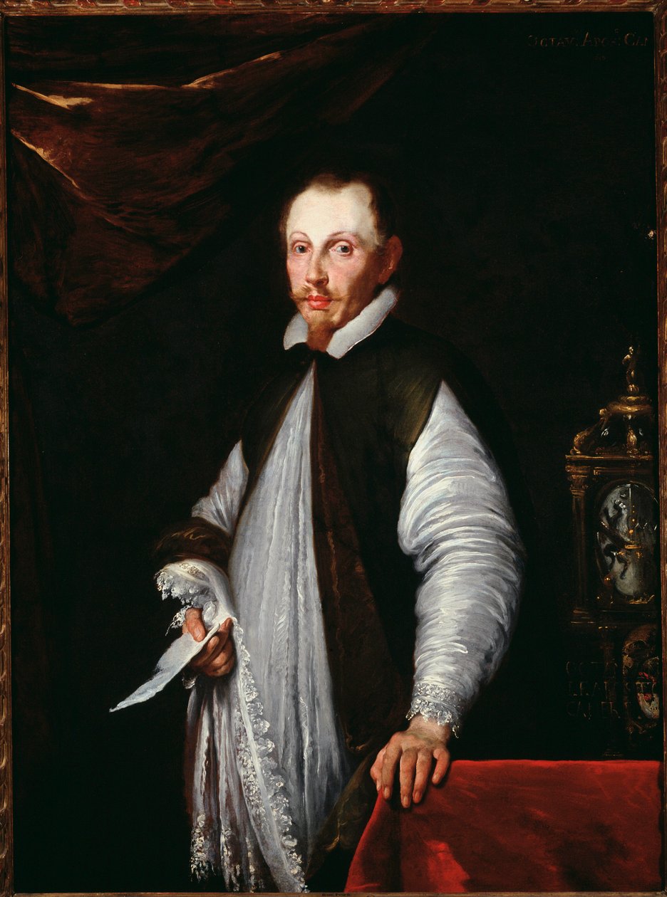 Portret kardynała Ottaviano Raggi (olej na płótnie) autorstwa Bernardo Strozzi