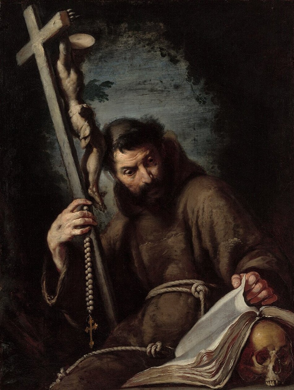 Święty Franciszek autorstwa Bernardo Strozzi