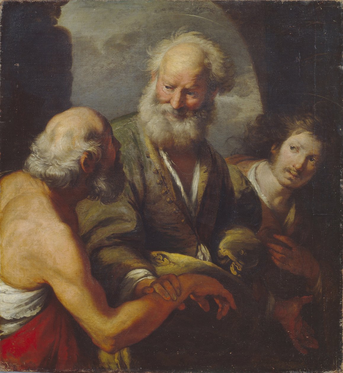 Święty Piotr uzdrawia paralityka autorstwa Bernardo Strozzi