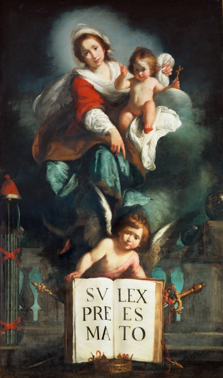 Madonna Sprawiedliwości autorstwa Bernardo Strozzi