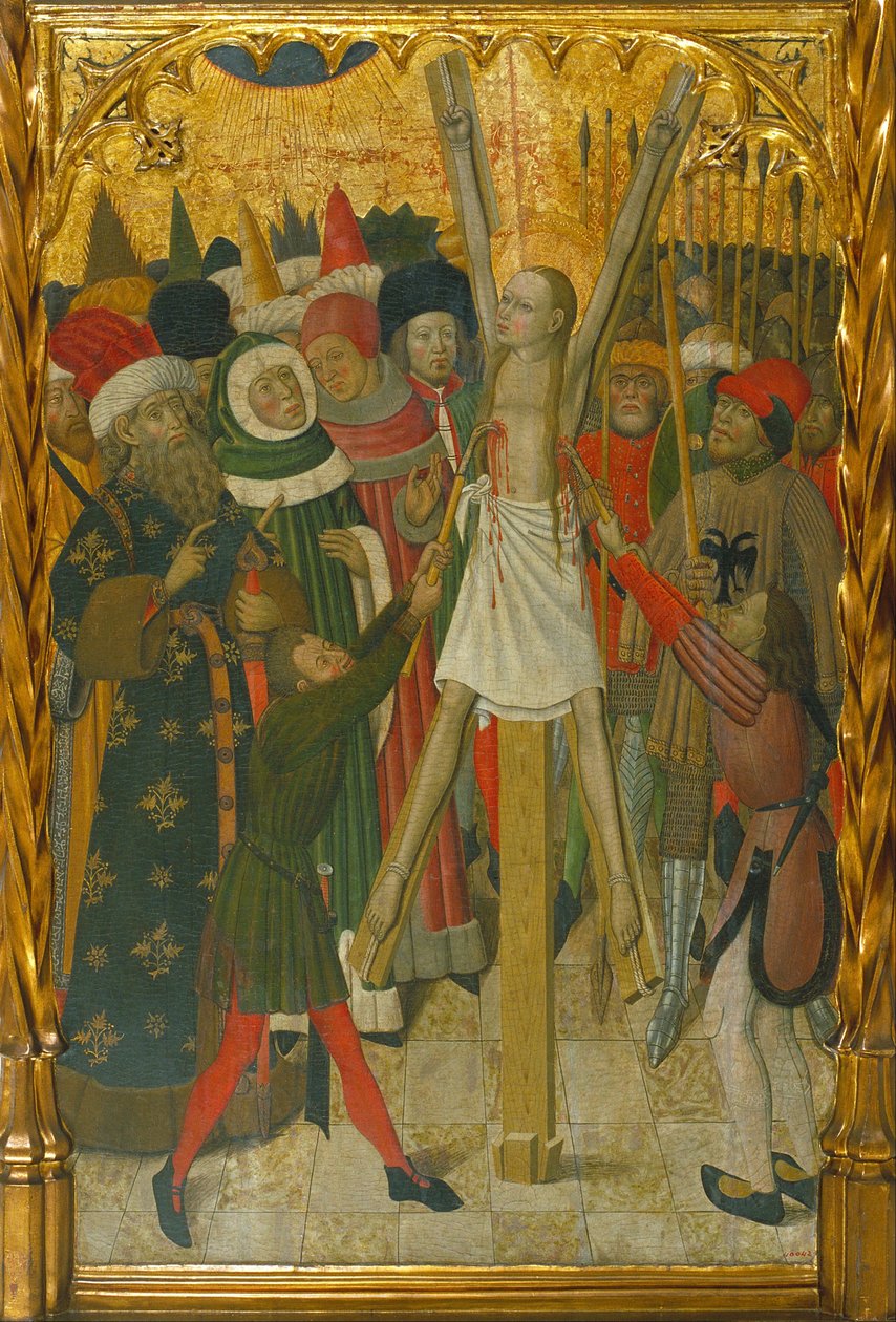 Męczeństwo św. Eulalii autorstwa Bernat Martorelli