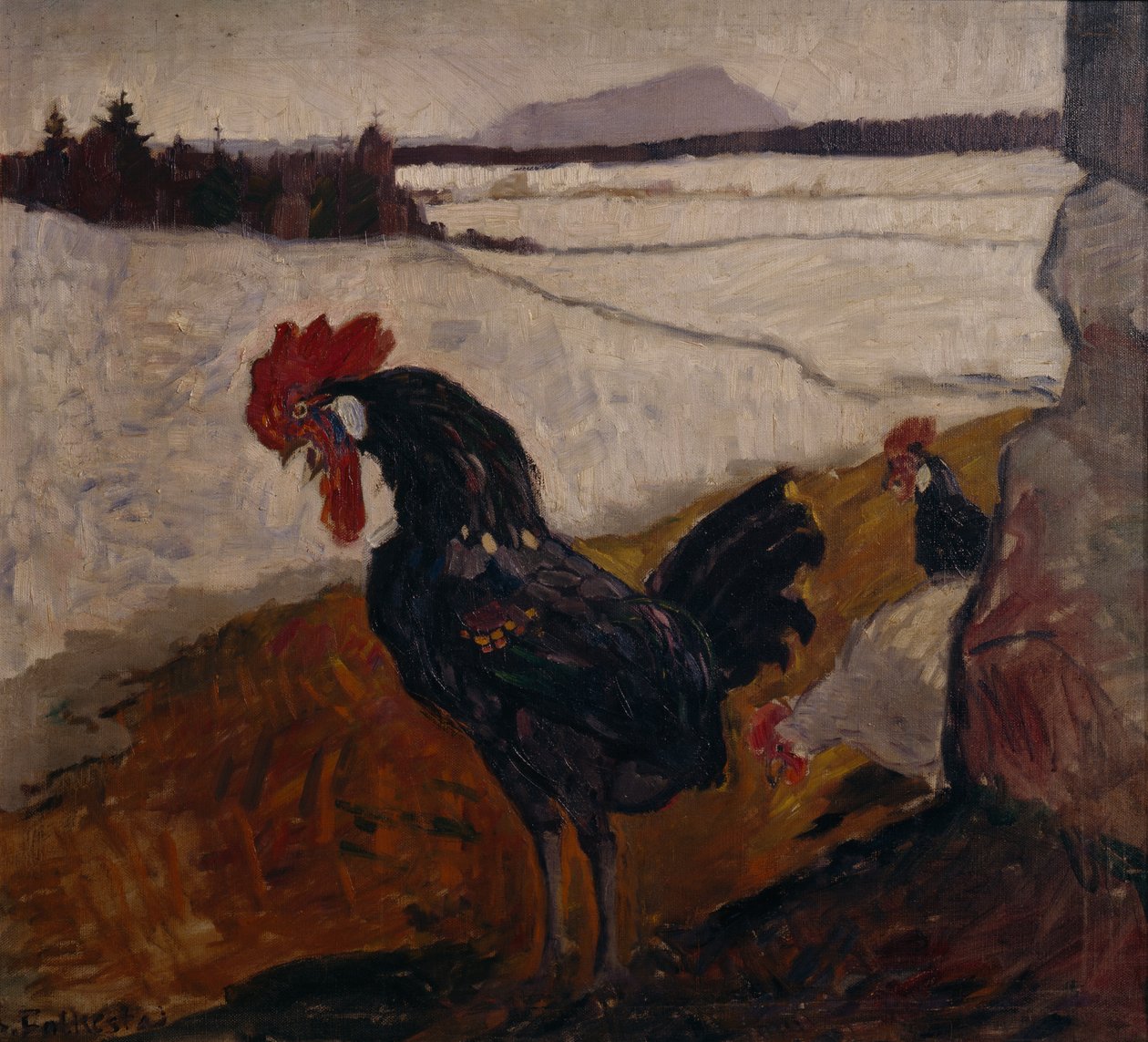 Kogut autorstwa Bernhard Dorotheus Folkestad