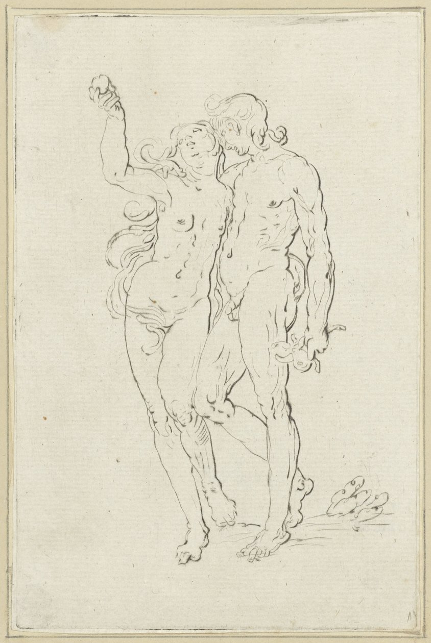 Adam i Ewa autorstwa Bernhard Schreuder (possibly)