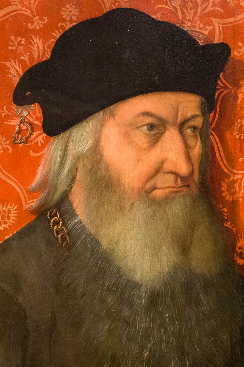Portret starszego brodatego mężczyzny autorstwa Bernhard Strigel