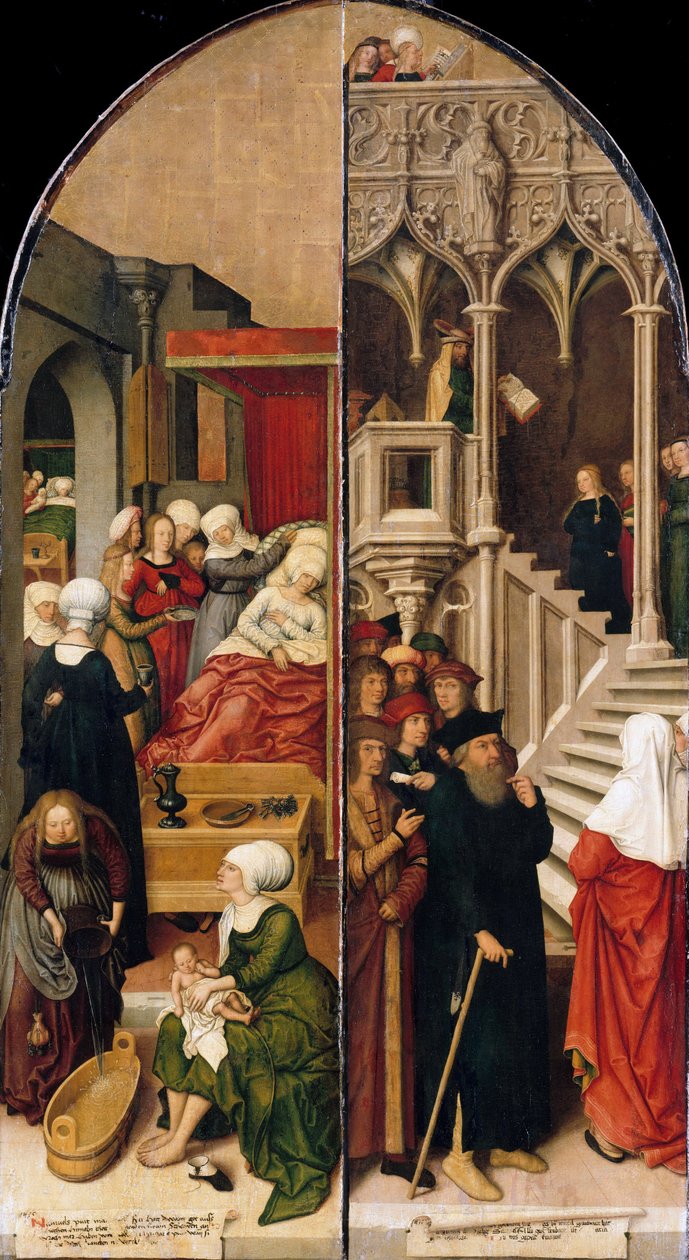 Skrzydła ołtarza Schussenried, XVI w. autorstwa Bernhard Strigel