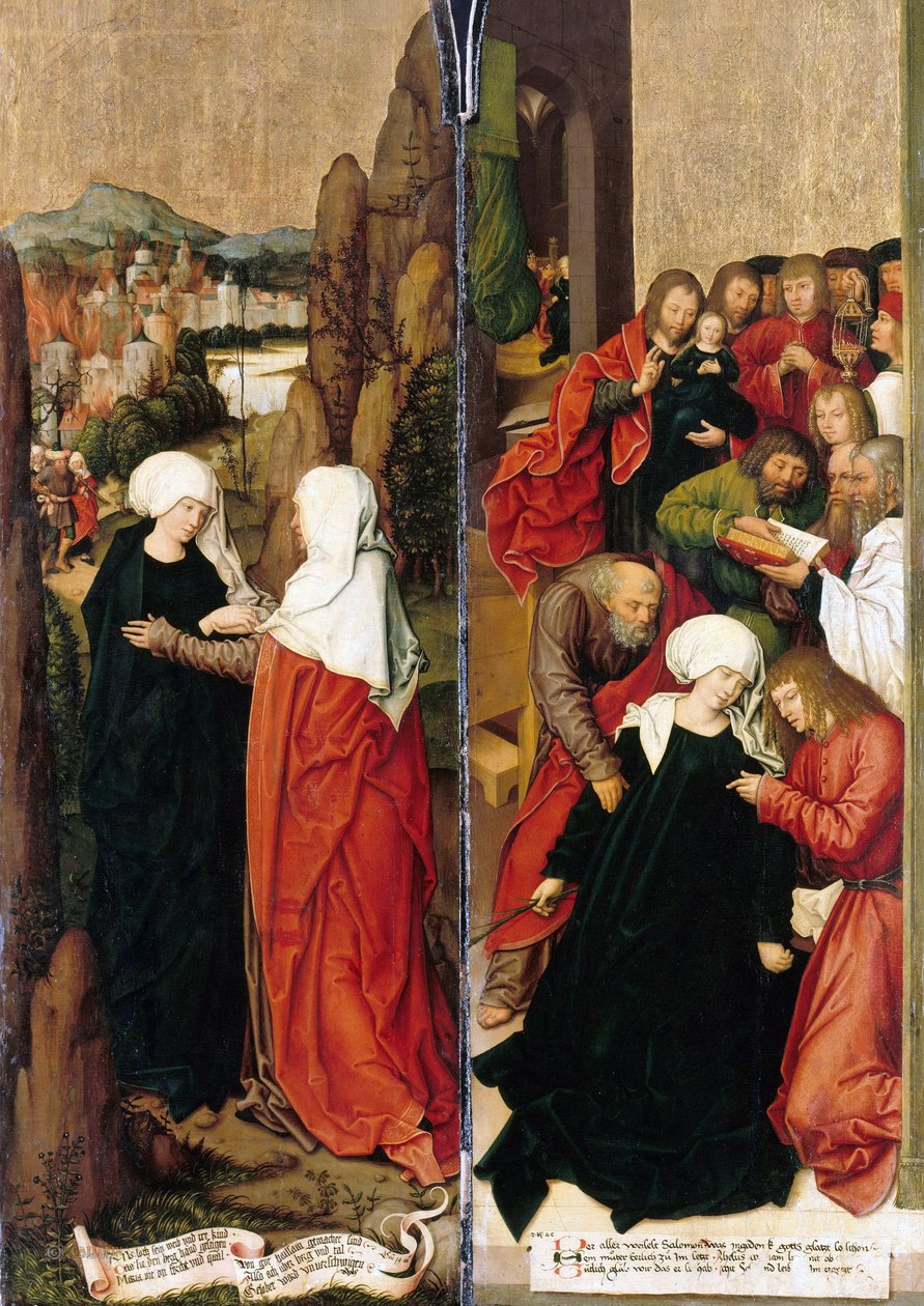 Skrzydła ołtarza Schussenried, XVI w. autorstwa Bernhard Strigel